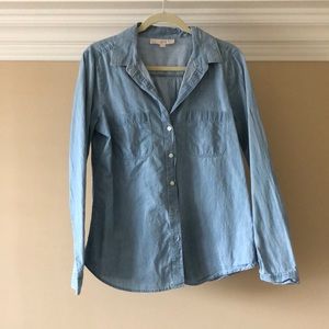 Chambray Top